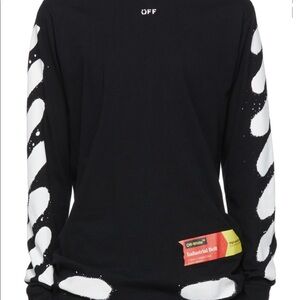 OFF-WHITE spray paint long sleeve